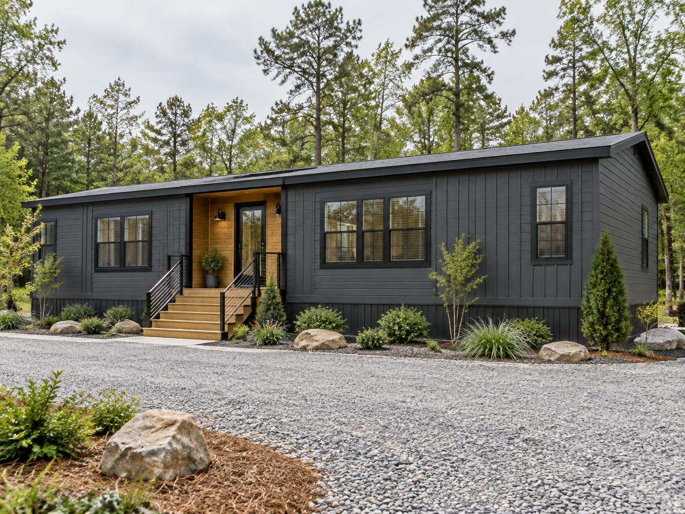 Ridge 76 manufactured home exterior